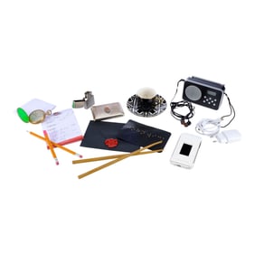 JOHN WICK: CHAPTER 4 (2023) - Caine's Accessories with Sealed High Table Letter and Radio