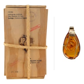 JURASSIC PARK (1993) - Amber Gold Collection Prototype Product JPE 3