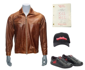 KILL BILL: VOLUME 1 (2003), KILL BILL: VOLUME 2 (2004) - Hand-Annotated Bound Script with Crew Gifts