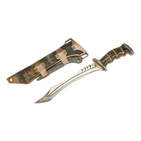 KRULL (1983) - Bardolph's (Dicken Ashworth) Metal Knife and Sheath