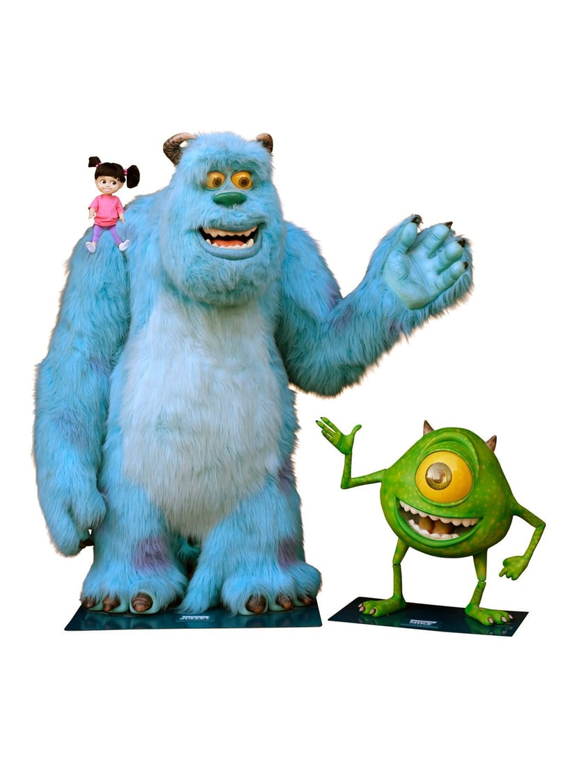 MONSTERS, INC. (2001) - Oversized Toys "R" Us Mike Wazowski (Billy Crystal) and James "Sulley" P.: MONSTERS, INC. (2001) - Oversized Toys "R" Us Mike Wazowski (Billy Crystal) and James "Sulley" P. Sullivan (John Goodman) Statues - Oversized Toys "R" Us statues of Mike Wazowski (Billy Crystal) and J