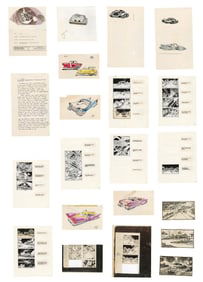BACK TO THE FUTURE: THE RIDE (1991-2007) - Douglas Trumbull Collection: Douglas Trumbull Collection: