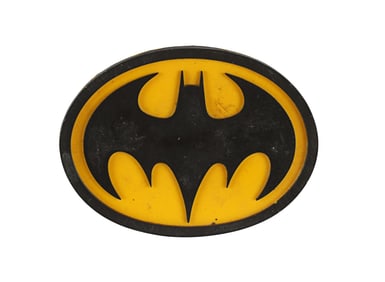 BATMAN RETURNS (1992) - Production-made Batman (Michael Keaton) Chest Emblem