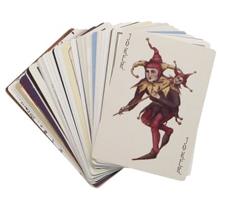 THE DARK KNIGHT (2008) - Complete Viral Deck of Joker (Heath Ledger) Cards