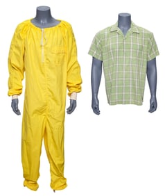 BLAST FROM THE PAST (1999) - Calvin's (Christopher Walken) Shirt and Hazmat Jumpsuit