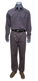 BREAKING BAD (T.V. SERIES, 2008-2013) - Walter White's (Bryan Cranston) Striped Shirt Costume