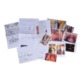 BREAKING BAD (T.V. SERIES, 2008-2013) - Lady of Death (Santa Muerte Shrine) Set Plans