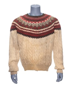 CAST AWAY (2000) - Chuck Noland's (Tom Hanks) Cave Sweater