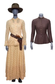 COWBOYS & ALIENS (2011) - Ella Swenson's (Olivia Wilde) Costume and Revolver with Screen-Matched