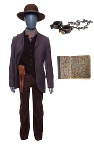 COWBOYS & ALIENS (2011) - Percy Dolarhyde's (Paul Dano) Costume with Ledger Book and Manacles