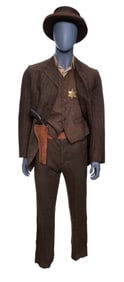 COWBOYS & ALIENS (2011) - Sheriff John Taggart's (Keith Carradine) Costume with Stunt Hat, Vest, and