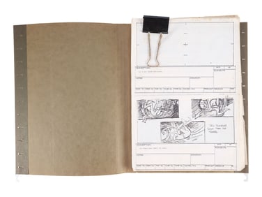 THE DARK CRYSTAL (1982) - Folder of Production-Used Storyboards