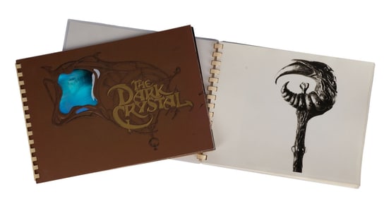 THE DARK CRYSTAL (1982) - Pair of Spiral-bound Publicity and Photo Books