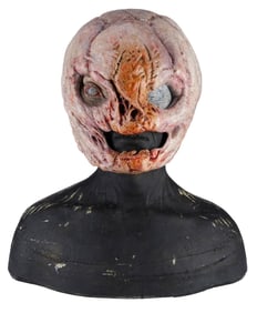 DARK HARVEST (2023) - Pumpkin Head Mask on Bust