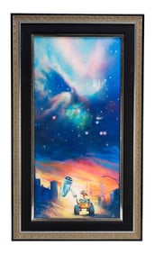 WALL-E (2008) - William Plumb Collection: Framed, Limited-Edition John Rowe "The Depth of Space and