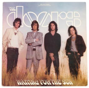 THE DOORS (1991) - Waiting For The Sun Record Sleeve