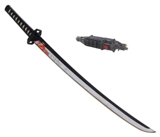ELYSIUM (2013) - Agent Kruger's (Sharlto Copley) Katana and Light-Up Shield
