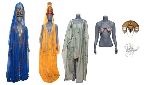 FLASH GORDON (1980) - Set of Three Maiden Costumes