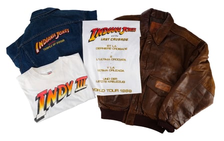 INDIANA JONES: ORIGINAL TRILOGY (1981-1989) - Set of Crew Clothing