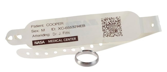 INTERSTELLAR (2014) - Joseph Cooper's (Matthew McConaughey) Wedding Band and Hospital Bracelet
