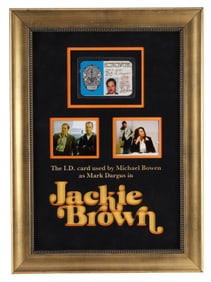 JACKIE BROWN (1997) - Detective Mark Dargus' (Michael Bowen) Framed LAPD ID