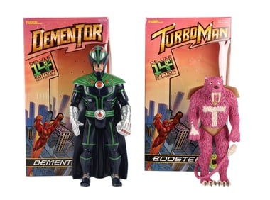 JINGLE ALL THE WAY (1996) - Set of Boxed Booster and Dementor Figures