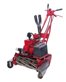 THE LAWNMOWER MAN (1992) - Jobe Smith's (Jeff Fahey) "Big Red" Lawnmower