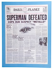 LOIS & CLARK: THE NEW ADVENTURES OF SUPERMAN (1993-1997) - Superman Defeated Daily Planet Newspaper