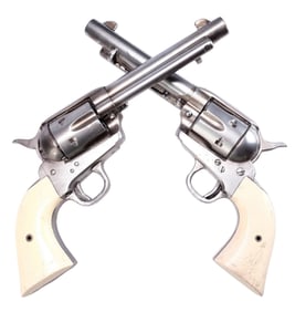 THE LONE RANGER (2013) - The Lone Ranger's (Arnie Hammer) Stunt Single Action Army Revolvers