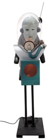 THE MAN FROM PLANET X (1951) - Light-Up Alien Head and Costume Replicas