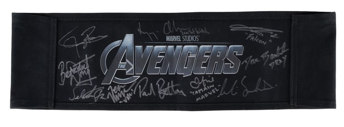THE AVENGERS (2012) - Key Cast-Autographed "The Hulk" Chairback