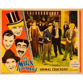 ANIMAL CRACKERS - Lobby Card (11" x 14"); Glossy Finish; Fine+