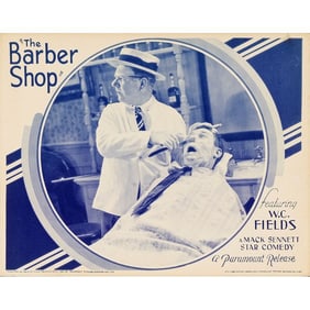 THE BARBER SHOP - Lobby Card (11" x 14"); Very Fine+