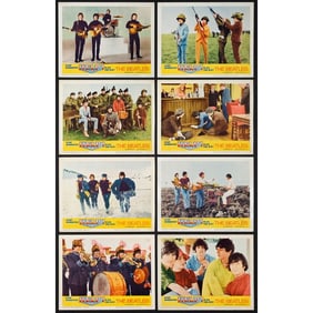 THE BEATLES: HELP! - Lobby Card Set (8) (11" x 14"); Very Fine