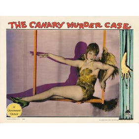 THE CANARY MURDER CASE - Lobby Card (11" x 14"); Fine on Paper