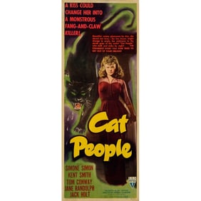 CAT PEOPLE - Insert (14" x 36"); Fine Rolled