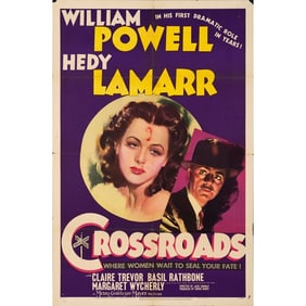 CROSSROADS - One Sheet (27" x 41"); Style C; Fine+ Folded
