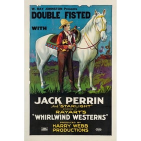 DOUBLE FISTED - One Sheet (27" x 41"); Stone Lithograph; Fine+ on Linen