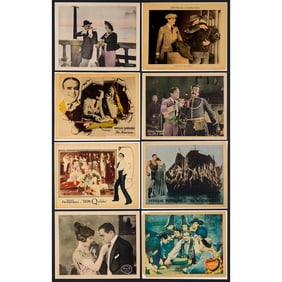 DOUGLAS FAIRBANKS LOBBY CARDS - Lobby Cards (8) (11" x 14"); Fine+ on Cardstock