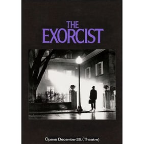 THE EXORCIST - Poster Marquette (19.5" x 25"); Very Fine+