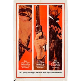 A FISTFUL OF DOLLARS - One Sheet (27" x 41"); Teaser Style B; Fine+ Folded