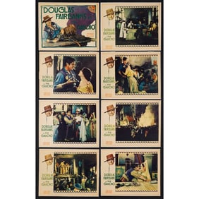 THE GAUCHO - Lobby Card Set (8) (11" x 14"); Fine+ on Cardstock