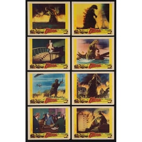 GODZILLA: KING OF THE MONSTERS! - Lobby Card Set (8) (11" x 14"); Fine