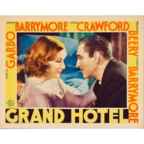 GRAND HOTEL - Lobby Card (11" x 14"); Very Fine+