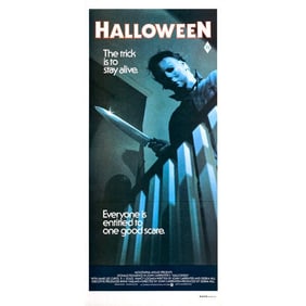 HALLOWEEN - Australian Daybill (13.5" x 29.75"); Very Fine+ Folded