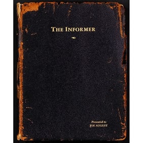 THE INFORMER - Leather-Bound Presentation Script (6.5" x 8.5") Signed by John Ford