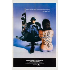 THE ITALIAN JOB - One Sheet (27" x 41"); Very Fine+ Folded