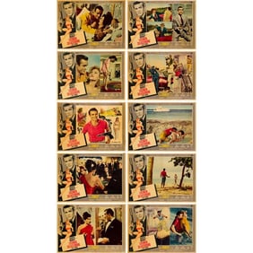 JAMES BOND: DR. NO - Italian Photobustas (10) (27" x 19"); Fine- Folded