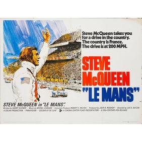 LE MANS - British Quad (40" x 30"); Fine Folded
