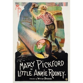 LITTLE ANNIE ROONEY - One Sheet (28" x 41"); Stone Lithograph; Very Good+ on Linen